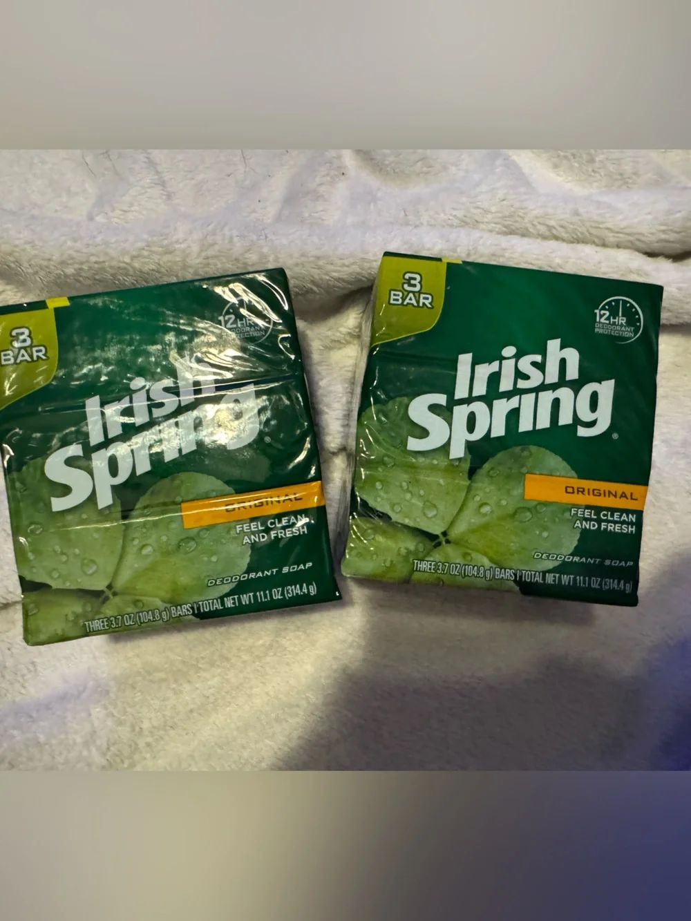 Irish Spring Bar Soap NEW original scent 6 large bars
